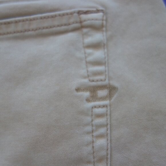 Diesel 1979 Sleenker OENAK W30 L30 Beige Skinny Fit Low Waist Skinny Leg Pants - Picture 8 of 15